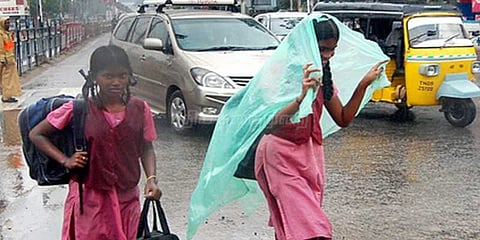 கனமழை எதிரொலி: தேனியில் நாளை பள்ளிகளுக்கு விடுமுறை