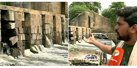சுத்தமல்லி அணையின் மதகுகள் சேதம் : சீரமைத்துத் தர பொதுமக்கள் கோரிக்கை‌