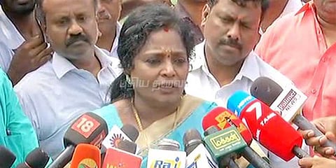 அதற்குள் வேட்பாளரை எப்படி அறிவிக்க முடியும்?: தமிழிசை