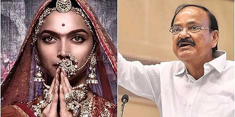 மிரட்டல்களை ஏற்கமுடியாது: பத்மாவதி விவகாரம் பற்றி வெங்கையா நாயுடு
