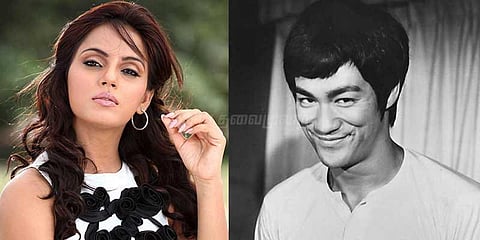உலகை உலுக்கிய புரூஸ்லி கொண்டாட்டத்தில் நீத்து சந்திரா