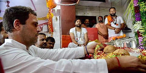 இந்து அல்லாதவர் பதிவேட்டில் கையெழுத்திட்டாரா ராகுல் காந்தி?