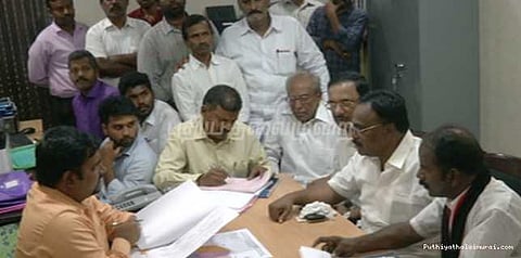 ஆர்.கே.நகர் இடைத்தேர்தல்: வேட்புமனு தாக்கல் இன்றோடு நிறைவு