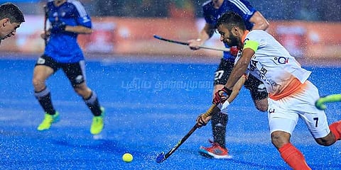 உலக ஹாக்கி லீக்: அரையிறுதியில்  இந்தியா போராடித் தோல்வி