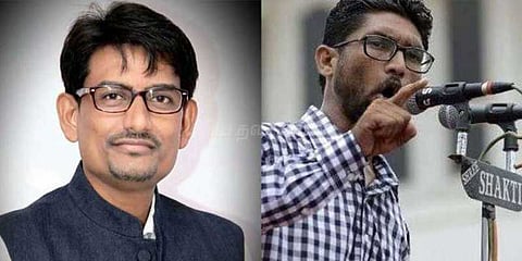 அல்பேஷ் தாகூர், ஜிக்னேஷ் மேவானி முன்னிலை!