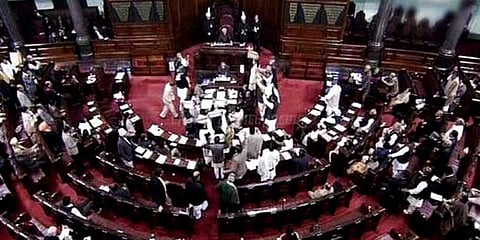 தொடர் அமளியால் மாநிலங்களவை நாள் முழுவதும் ஒத்தி வைப்பு