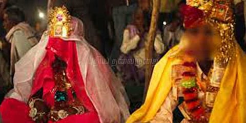 ‌குழந்தை திருமண‌த்தில் தமிழகம் முதலிடம்: அதிர்ச்சி தகவல்!