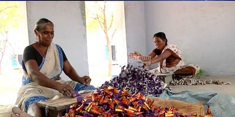 சுற்றுச்சூழல் விதிகளிலிருந்து பட்டாசுக்கு விலக்கு கோரி தொடரும் போராட்டம்