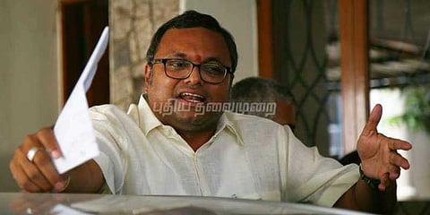 ஐஎன்எக்ஸ் வழக்கு: கார்த்தி சிதம்பரத்துக்கு அமலாக்கத்துறை சம்மன்