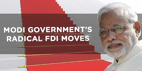 அந்நிய முதலீட்டை அன்று எதிர்த்த மோடி..இன்று ஆதரிக்கிறார்