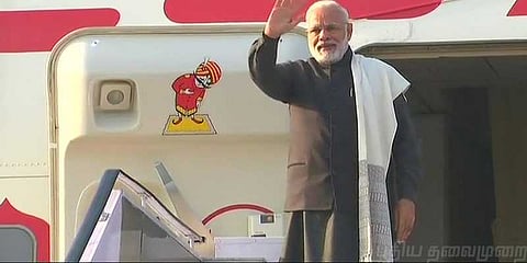 சர்வதேச பொருளாதார மாநாட்டில் பங்கேற்க மோடி சுவிஸ் பயணம்