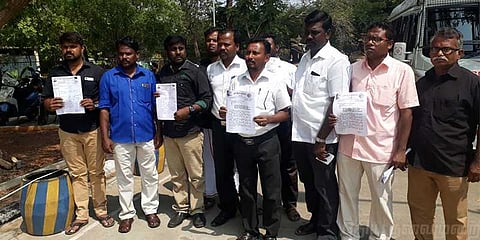 விஜயேந்திரரை கைது செய்ய கமிஷ்னரிடம் புகார்!