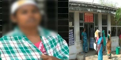 வட்டி கட்டாததால் பெண்ணுக்கு அரிவாள் ‌வெட்டு