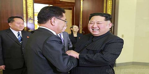 அமைதி பாதைக்கு திரும்புகிறாரா கிம் ஜாங் உன் ?