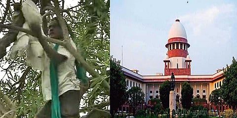 காவிரி வேண்டி போராடுவதை தடுக்க உச்சநீதிமன்றத்தில் பலத்த பாதுகாப்பு 