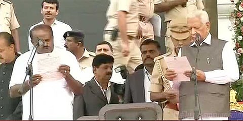 நாளையே பெரும்பான்மையை நிரூபிக்கிறார் குமாரசாமி 