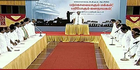 திமுகவின் மாதிரி சட்டமன்றம் கூட்டம்