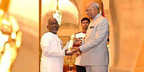 இளையராஜாவுக்கு குடியரசுத்தலைவர்  வாழ்த்து