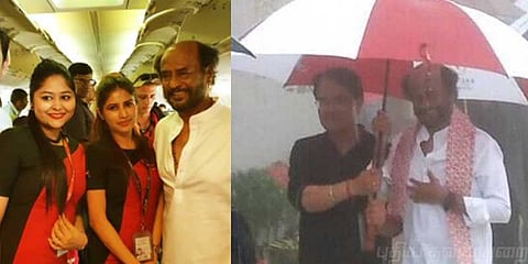 காலா கொண்டாட்டம் இங்கே! - ரஜினி எங்கே?