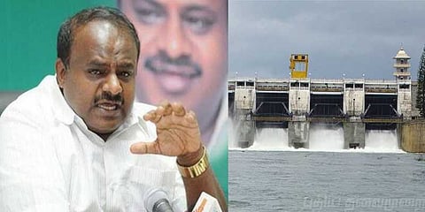 ‘பருவமழையால் காவிரி நீர் பங்கீடு சுமூகமானது’  - கர்நாடக முதலமைச்சர் குமாரசாமி