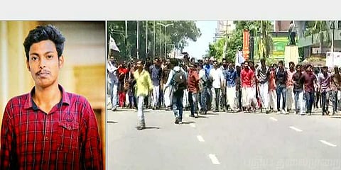 போஸ்டர் ஒட்டுவதில் தகராறு: கல்லூரி விடுதிக்குள் மாணவர் படுகொலை!