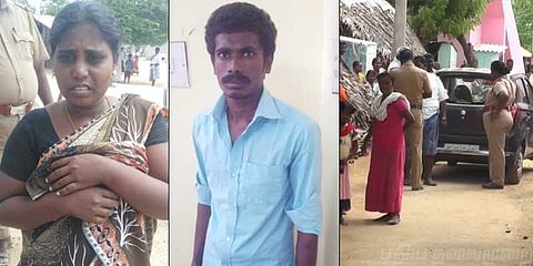 முதலில் அரிவாள் வெட்டு, பின்பு தீ வைப்பு ! மனைவியின் கொடூரத்தில் பலியான கணவன்