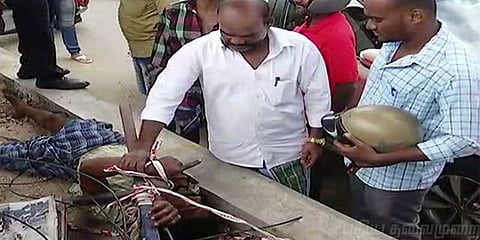'சும்மா என் மகளை தொந்தரவு செய்யாதே' மருமகனை அடித்து துவைத்த மாமனார்