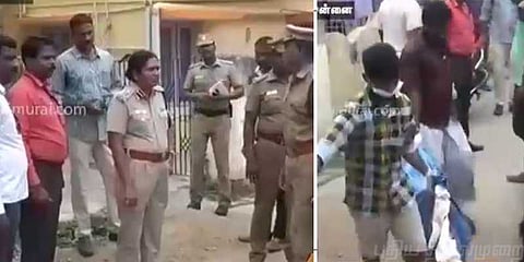 ரியல் எஸ்டேட் அதிபர் எரித்துக் கொலை