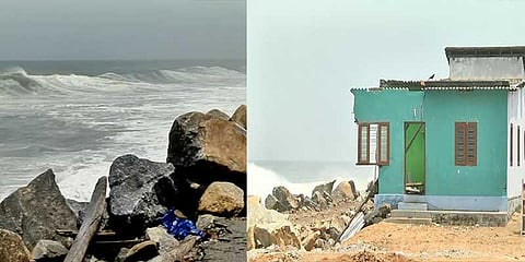 அச்சத்தில் தவிக்கும் மீனவ கிராமங்கள் 