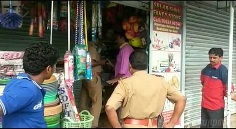 இரத்தம் சிந்தி திருட முயற்சி - காட்டிக் கொடுத்த சிசிடிவி 