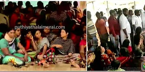 இன்னும் எத்தனை காலம்தான் இந்தச் சோகம் தொடரும் ? மீனவர்கள் கண்ணீருடன் போராட்டம்