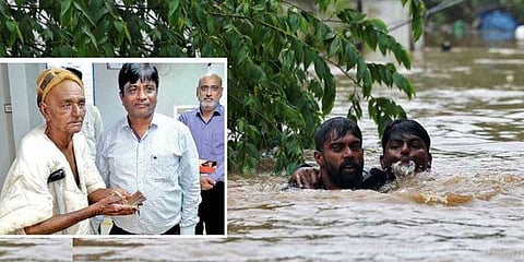கேரளாவுக்கு உதவிய கேன்சர் பாதித்த பிச்சைக்காரர்!