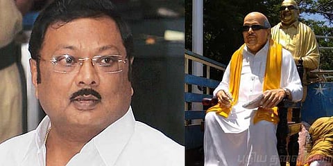 முன்னாள் முதல்வர் கருணாநிதிக்கு வெண்கல சிலை: அழகிரி கடிதம்