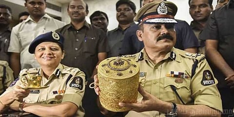 வைரம் பதித்த தங்க டிபன் பாக்ஸில் தினமும் சாப்பிட்ட திருடன்