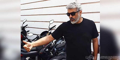 குணமா எடுத்துச் சொல்லிய அஜித் - வைரலாகும் வீடியோ