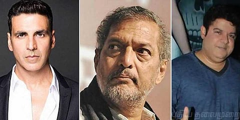 ஷூட்டிங்கை நிறுத்தினார் அக்‌ஷய்: நானா படேகர், இயக்குனர் விலகல்!