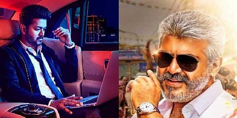 வெளியானது ‘சர்கார்’ டீசர்... ட்ரெண்ட் ஆனது அஜித் ‘விஸ்வாசம்’ 