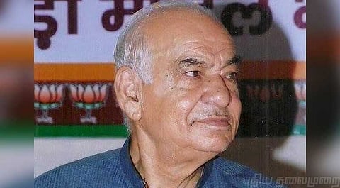 டெல்லி முன்னாள் முதலமைச்சர் மதன் லால் குரானா காலமானார்