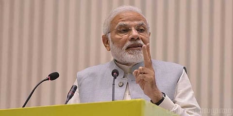 ஏகே 47 போல பொய்களை எதிர்க்கட்சிகள் கக்குகின்றன - பிரதமர் மோடி