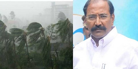 கஜா புயல் காரணமாக மின் இணைப்பு துண்டிக்கப்படும் - மின்சாரத்துறை அமைச்சர் 