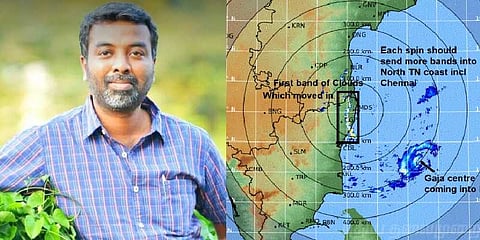 'கஜா' புயலின் நிலை என்ன? -  வெதர்மேன் பிரதீப்பின் விளக்கம்!