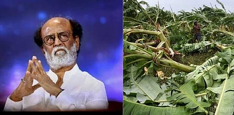 கஜா புயல்: நடிகர் ரஜினிகாந்த் ரூ.50 லட்சம் உதவி