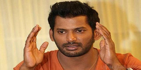 புயல் பாதித்த ஒரு கிராமத்தை தத்தெடுக்க உள்ளேன் - நடிகர் விஷால்