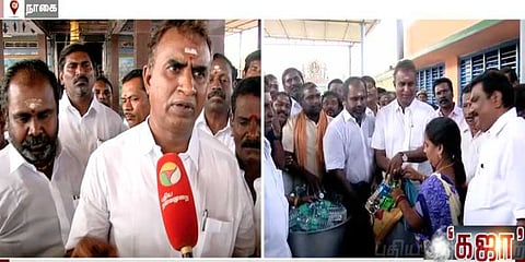 “போராட்டங்களால் சீரமைப்பு பணியில் தொய்வு” - அமைச்சர் வேலுமணி