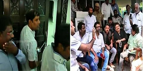 தயாரிப்பாளர் சங்கத்துக்கு பூட்டு - விஷாலுக்கு எதிராக போர் கொடி