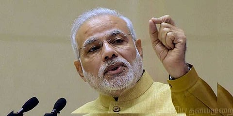 தமிழகம் வருகிறார் பிரதமர் மோடி ! 