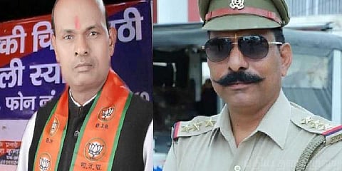 'போலீஸ் அதிகாரி தன்னைத்தானே சுட்டுக்கொண்டார்' பாஜக எம்.எல்.ஏ.சர்ச்சை கருத்து