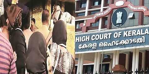 சபரிமலையில் சாமி தரிசனம் செய்தது  பக்தைகள்தானா ? கேரள அரசுக்கு நீதிமன்றம் சரமாரிக் கேள்வி