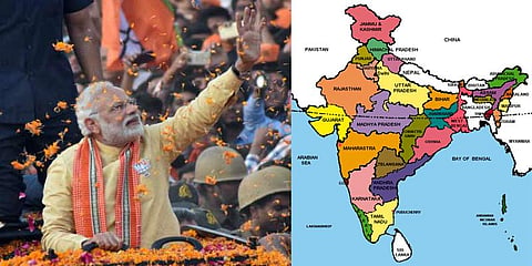 மத்திய அரசை தீர்மானிக்கும் 10 பெரிய மாநிலங்கள் - பாஜக நிலை என்ன ?