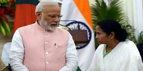 ''மேற்கு வங்கத்தின் புகழுக்கு களங்கம் விளைவிக்கிறார் மம்தா'' - பிரதமர் மோடி 